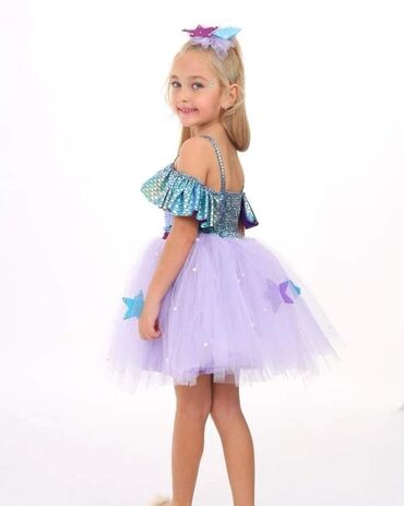 Haljine: Odmah dostupne mala sirena haljinice u kompletu sa mašnom za kosu za — 8