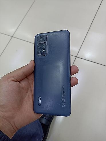 русская: Redmi, Redmi Note 11S, Б/у, 128 ГБ, цвет - Синий, 2 SIM — 3