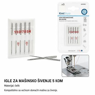 kais za sivacu masinu: KMT Bočni šav tople igle 5201982 Opis: - Set igala za mašinsko — 1