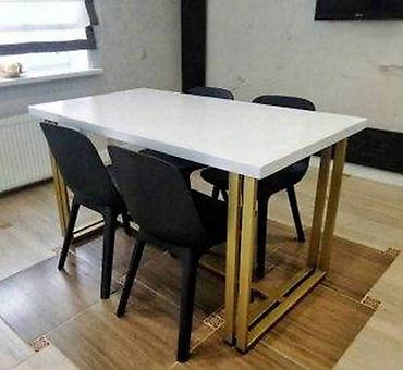 ikea taburei: TRPEZARIJSKI STO MODEL GOLD | Izrada nameštaja po meri Drvo&metal — 4