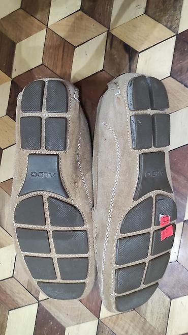 maksan: Aldo kişi mokasinləri - Model: slip-on mokasin - Rəng: açıq bej (qum — 2