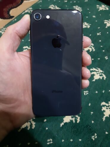 поко телефон бишкек: IPhone 8, Колдонулган, 64 ГБ, Midnight