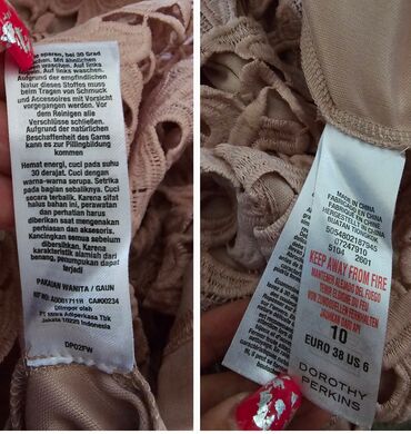 Haljine: Dorothy Perkins S (EU 36), bоја - Bež, Koktel, klub, Kratkih rukava — 9