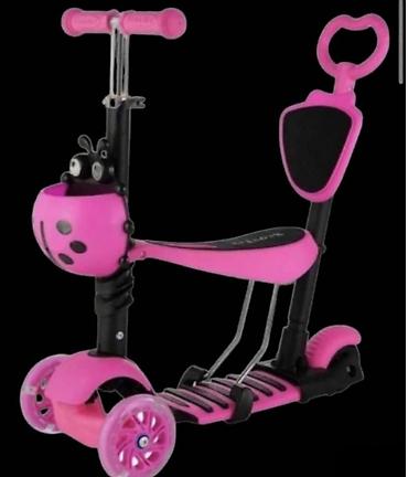 hoverboard cena: Dečiji trotinet bubamara 5u1 rozi. dečiji trotinet bubamara 5u1 rozi — 1