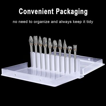 Digər alətlər: Yonmaq üçün ucluqlar, həm taxta üçün olanı var həm metal üçün olanı — 3