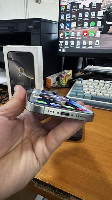 Apple iPhone: IPhone 16 Pro, 256 ГБ, Natural Titanium, Коробка, 94 % — 5