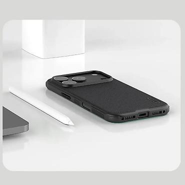 Maske i futrole za telefone: Futrola NILLKIN Super Frost PRO za iPhone 17 Pro Max (6.9) crna. Uz — 9