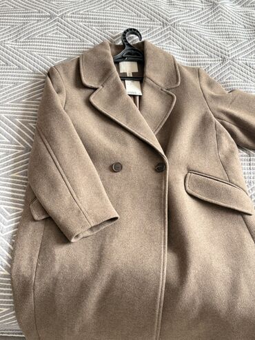 Пальто: Пальто, Халат, Зима, Длинная модель, Двубортная модель, M — 6