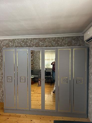 Dolablar: Yeni, 6 qapı, Güzgülü, Boz, Açılan, Düz dolab — 3