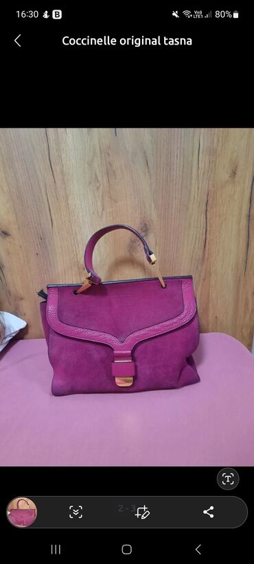 original balenciaga patike: Elegant purse, Coccinelle, Material: Leather