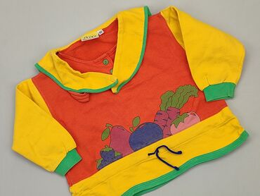 crop top sweterek z dziurami: Bluza, 1.5-2 lat, 86-92 cm, stan - Zadowalający