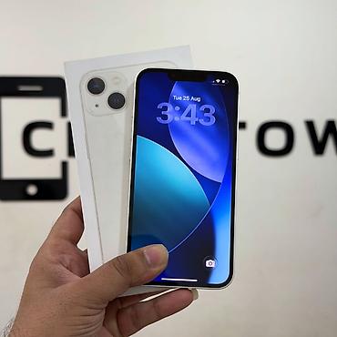 iphone oguz: IPhone 13, 128 GB, Ağ, Zəmanət, Kredit, Simsiz şarj — 2
