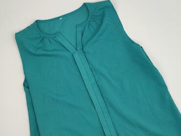 bluzka damska butelkowa zieleń: Bluzka damska, rozmiar S