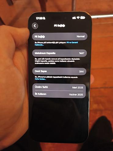 hisense pro: IPhone 16 Pro Max, 256 GB, Qızılı — 7