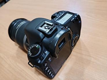 canon satış: Canon EOS 7D + Canon EF-S 18-200 ISO. Tərtəmiz vəziyyətdədir. Shutter — 2