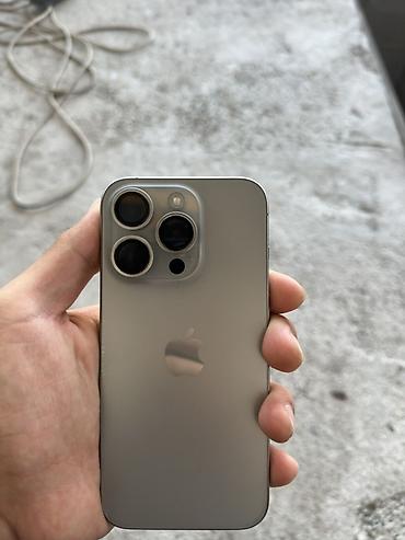 мини пк купить бишкек: IPhone 15 Pro, Б/у, 128 ГБ, Natural Titanium, Защитное стекло, Чехол, 80 % — 3