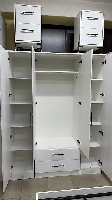 Спальные гарнитуры: Спальный гарнитур, Новый, Двуспальная кровать, Шкаф, Комод, МДФ, Самовывоз, цвет - Бежевый at lalafo.kg — 29 Спальные гарнитуры: Спальный гарнитур, Новый, Двуспальная кровать, Шкаф, Комод, МДФ, Самовывоз, цвет - Бежевый — 29