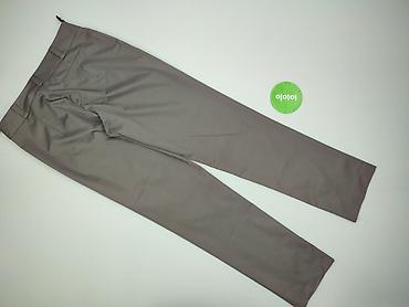 grey jeans: Spodnie materiałowe damskie, rozmiar XL — 3