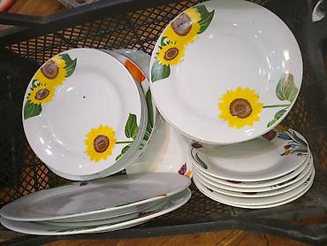 farfor nədir: Nahar dəsti, rəng - Ağ, Farfor — 10