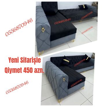 Sifarişlə divanlar: Künc divan, Qonaq otağı üçün, Parça, Bazalı, Açılan, Kitab — 3