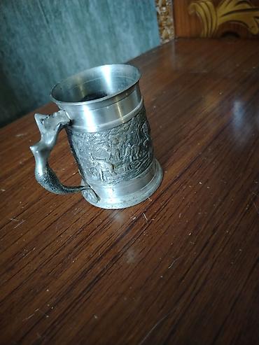 ucuz jaluz: Fincanlar, rəng - Gümüşü, Metal, 1 əd — 1
