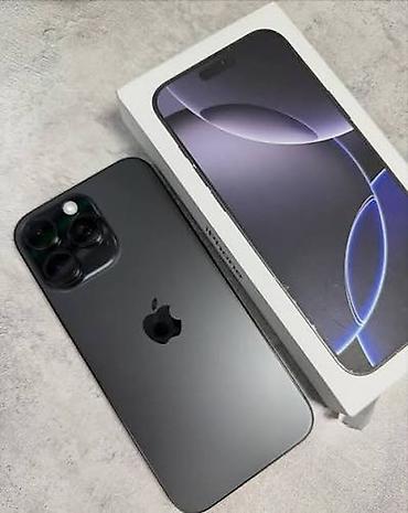IPhone 16 Pro Max, Б/у, 256 ГБ, Черный, Коробка, 90 % at lalafo.kg IPhone 16 Pro Max, Б/у, 256 ГБ, Черный, Коробка, 90 %