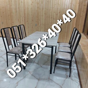 Sifarişlə masa və oturacaq dəstləri: Dördbucaq masa, Mətbəx üçün, Qonaq otağı üçün, Dəhliz üçün, 4 nəfər, Açılan, Azərbaycan, Zəmanətli -da lalafo.az — 22 Sifarişlə masa və oturacaq dəstləri: Dördbucaq masa, Mətbəx üçün, Qonaq otağı üçün, Dəhliz üçün, 4 nəfər, Açılan, Azərbaycan, Zəmanətli — 22
