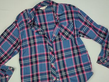 Shirt 12 years, condition - Perfect, pattern - Cell, color - Blue