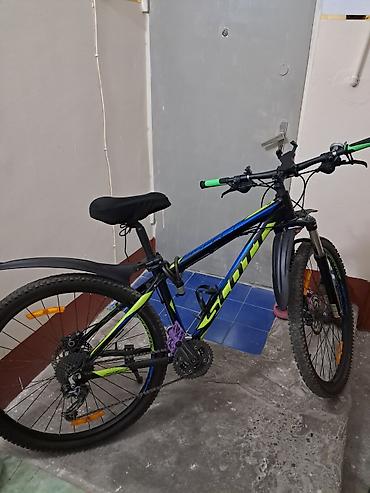 scott velo: Scott Aspect 750 alüminium, qara-mavi-yaşıl çox möhkəm və dözümlü əsl — 1