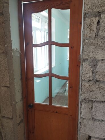 plastik kapi pencere: Taxta Otaq qapısı İşlənmiş