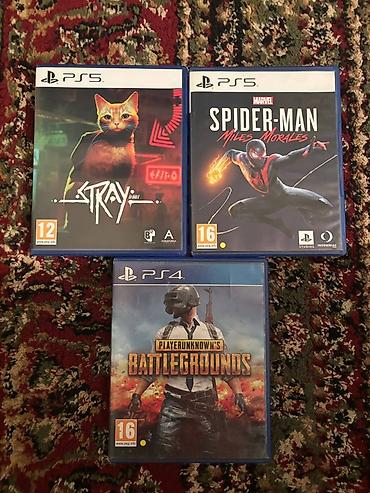 Игры для PlayStation 4-5 Stray-2300сомов Человек паук майлз at lalafo.kg Игры для PlayStation 4-5 Stray-2300сомов Человек паук майлз