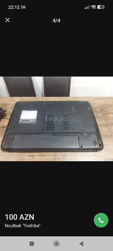 iphone 13 işlenmiş: Toshiba noutbuk - Brend/model: Toshiba Satellite seriyası (qəhvəyi — 4