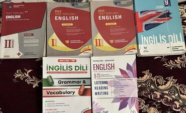 İngilis dili: İngilis dili kitabları satılır!