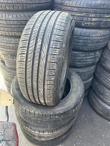 Шины: Шины 225 / 55 / R 16, Лето, Б/у, Комплект, Легковые, Корея, Hankook
