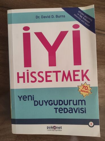 dalğıc geyimi: Məhsul: Kitab – “İyi Hissetmek: Yeni Duygudurum Tedavisi” Müəllif: Dr
