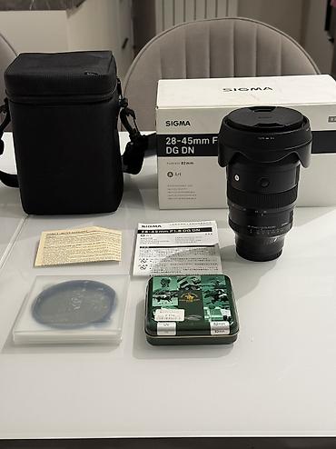Фото и видеокамеры: Продаю Sigma 28-45mm f1.8 Sony E mount, полный кадр Покупал 7го — 2