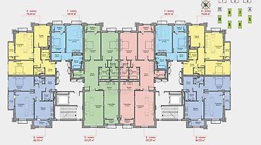 premium development: 3 комнаты, 137 м², Асанбай мкр 2 этаж, ПСО (под самоотделку) — 4
