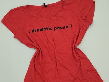 czerwone spódniczka damskie: T-shirt, SinSay, M (EU 38), condition - Fair