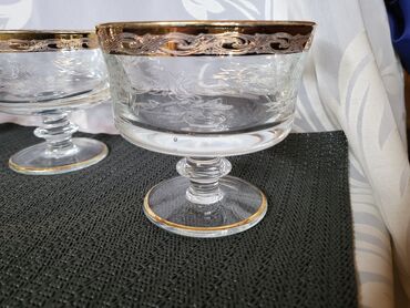 Čaše: Case rucni,rad,kristal murano medici za vino iz 60ih. Case kristal za — 11