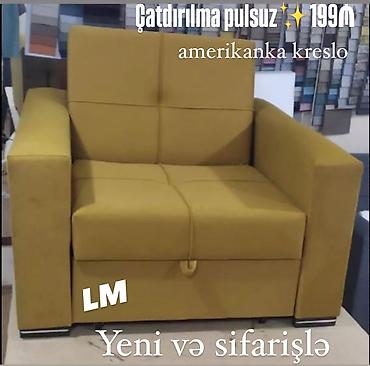 amerikanka divan: *Amerikanka kreslo* Yeni və sifarişlə💥 Qiymət : *199₼* (1 ədədi🆘) — 1
