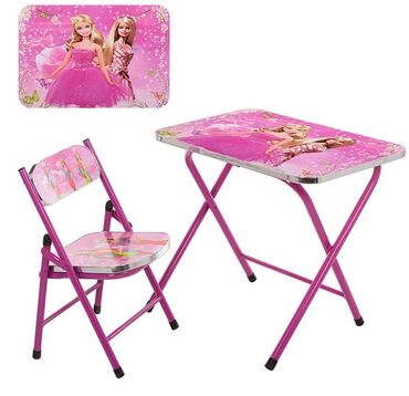 стулья с партой: Детские столы Для девочки, Для мальчика, Новый