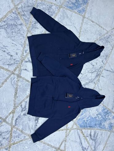 джинсовую куртку с капюшоном: Мужская толстовка, M (EU 38), Polo Ralph Lauren, Новый, цвет - Синий, Платная доставка