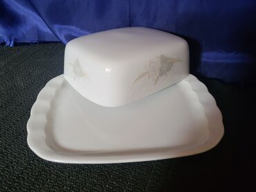 Ostalo posuđe: Posuda nova za margarin itd,1950g + Eschenbach Nemacka. Posuda — 1