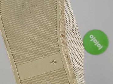 camargue marka: Damskie espadryle TEX, rozmiar 40 - Kolor: beżowy w drobną kratkę — 4