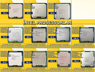 Kompüter ehtiyyat hissələri: Prosessor Intel Core i7 50, 8 nüvə, İşlənmiş