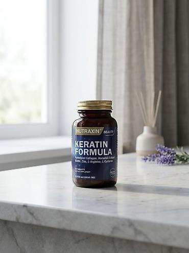 биопротеиновые волосы купить: NUTRAXIN Beauty Keratin Formula — комплекс для красоты волос, кожи и — 2