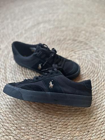 поло кроссовки: Мужские кроссовки, 42, Polo Ralph Lauren, Б/у, цвет - Черный, Платная доставка — 3