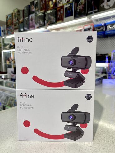 fifine k669 купить бишкек: Веб-камера FIFINE 1440P Full HD для ПК,с микрофоном,треногой,для