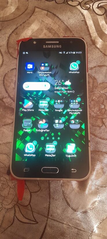 telefon aksesuarları toptan satış baki: Samsung Galaxy J7, 8 GB, rəng - Qara, Düyməli