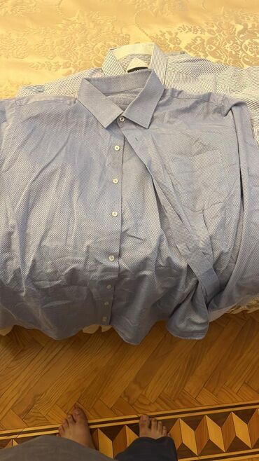 ziyafet geyimler: Рубашка L (EU 40), XL (EU 42), 2XL (EU 44), цвет - Белый
